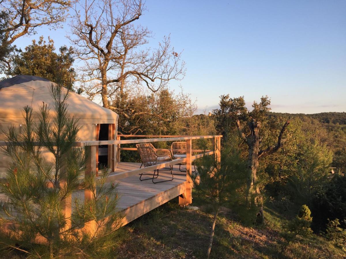Les Yourtes De Provence Saint-Paulet-de-Caisson Rum bild